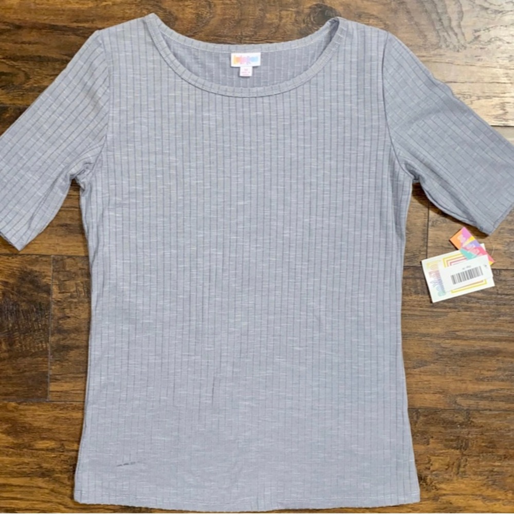 NWT LuLaRoe M Gray Gigi